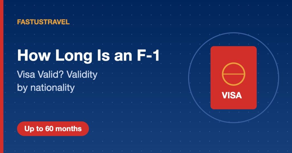 F1 visa validity nationality - FastUSTravel Dubai
